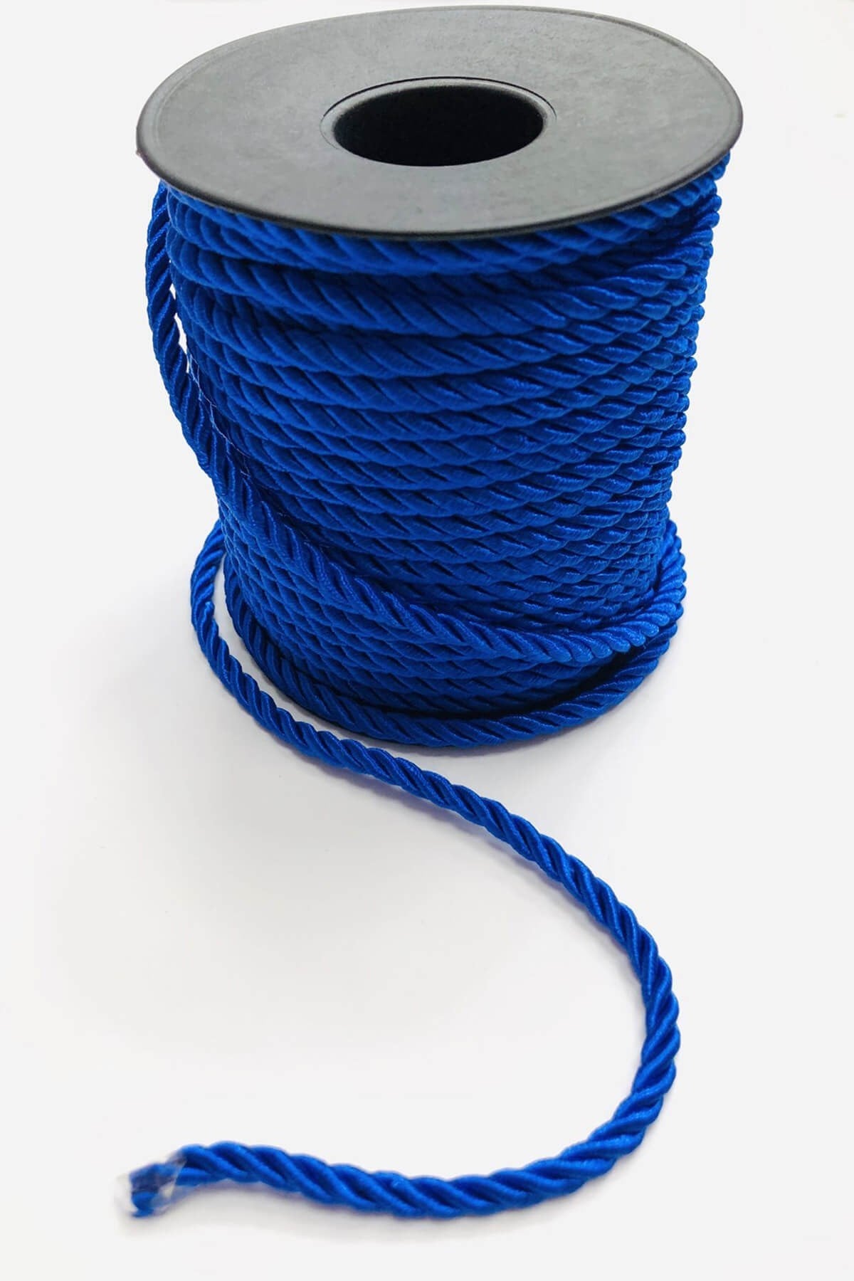 Saks Mavi Kordon İp 6 mm 1 mt