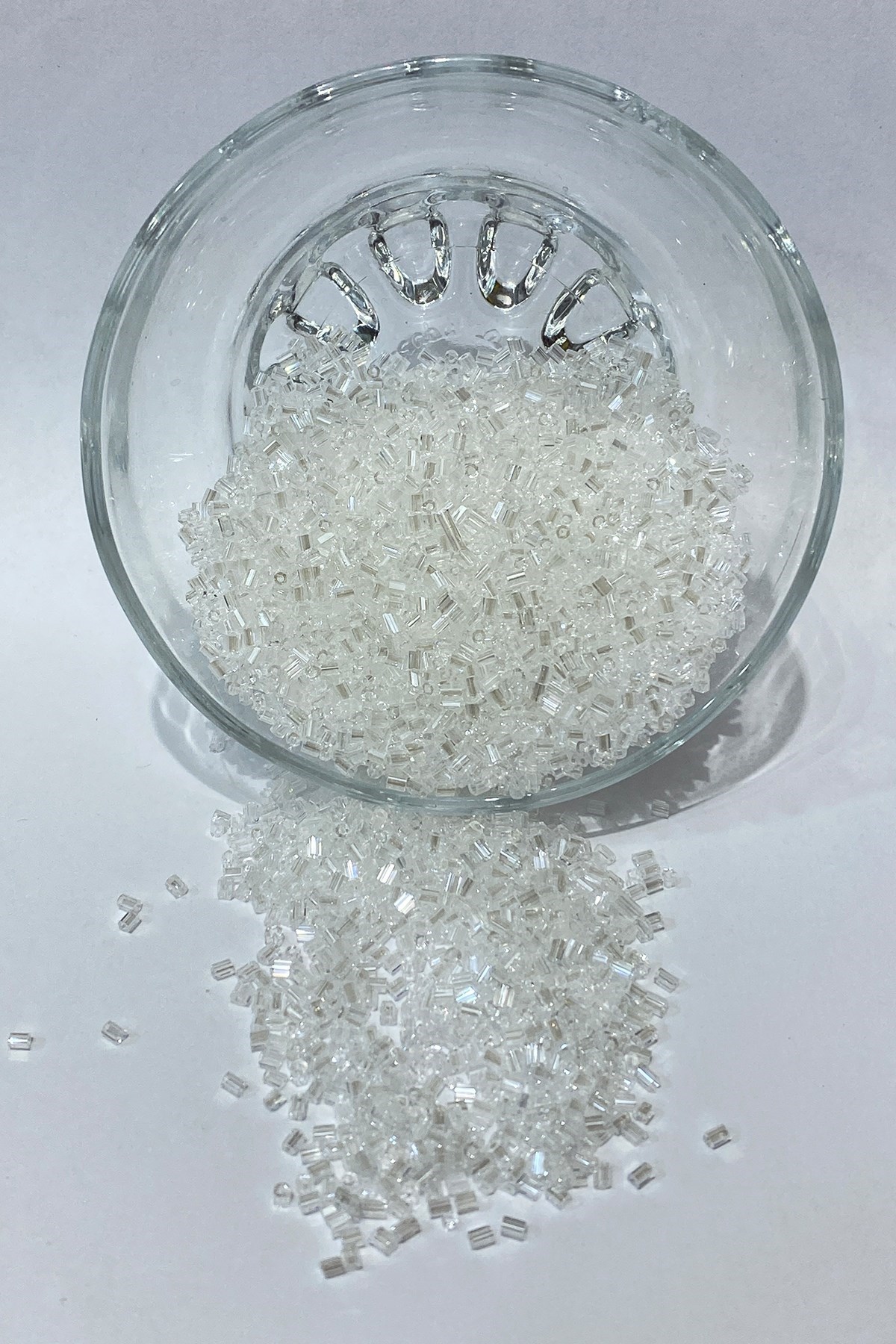 Şeffaf Kesme Boncuk 50 gr
