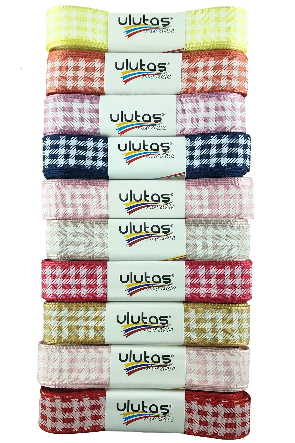 Varak Baskılı Tafta Kurdele 2.5 Cm