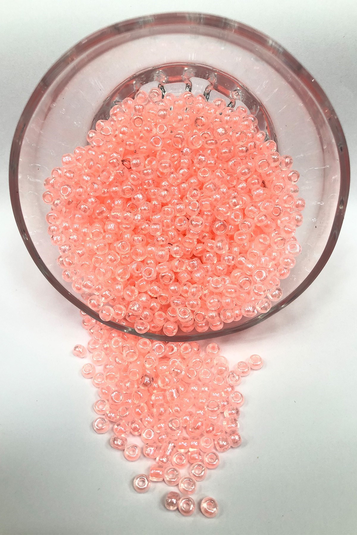 Yavruağzı Rengi Kum Boncuk 4 mm 50 gr