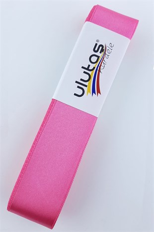 Pembe Saten Kurdele 3 cm 10 mt