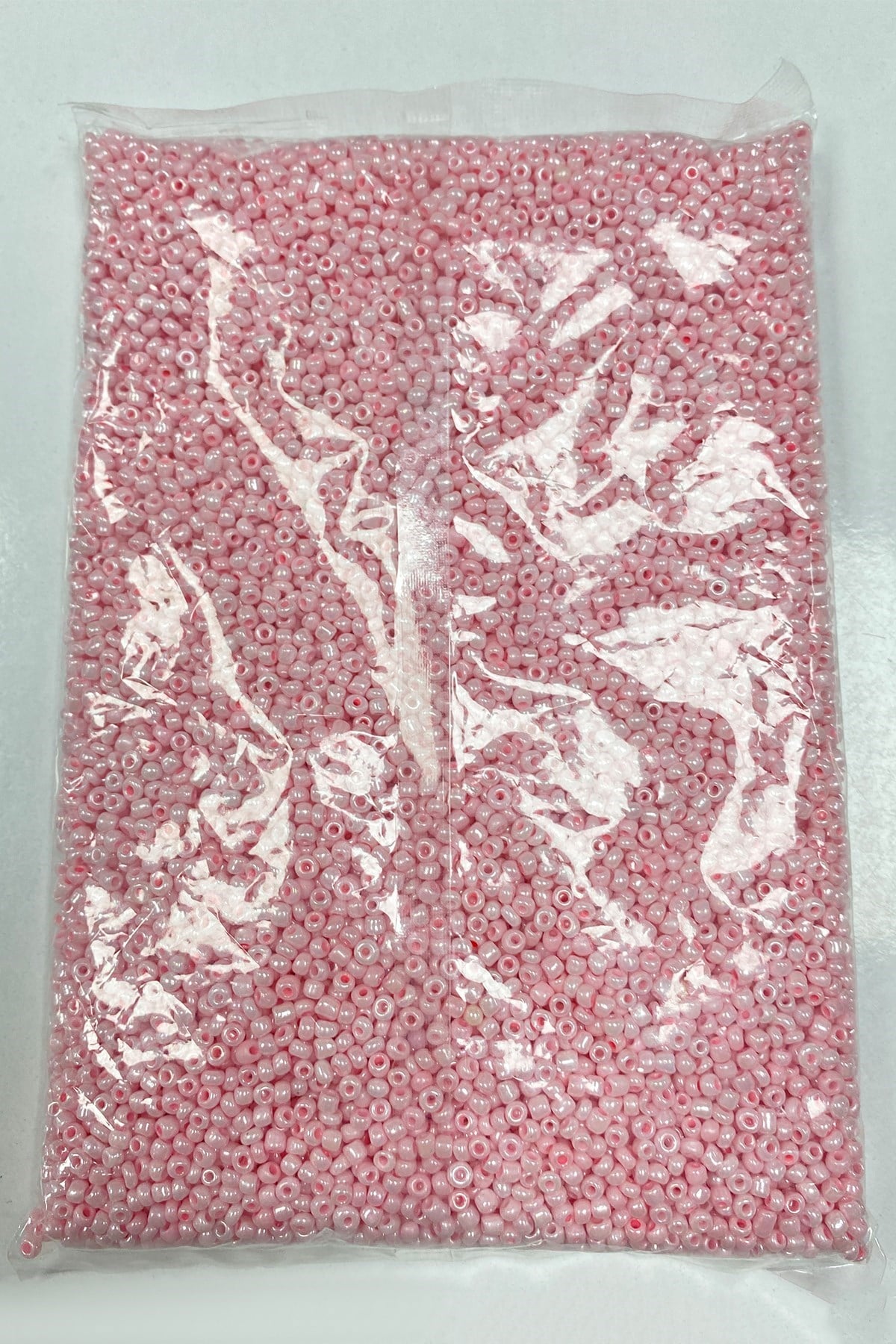 Açık Pembe Kum Boncuk 3 mm 500 gr