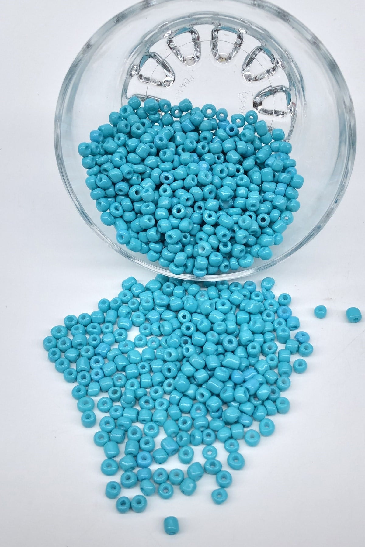 Açık Turkuaz Kum Boncuk 4 mm