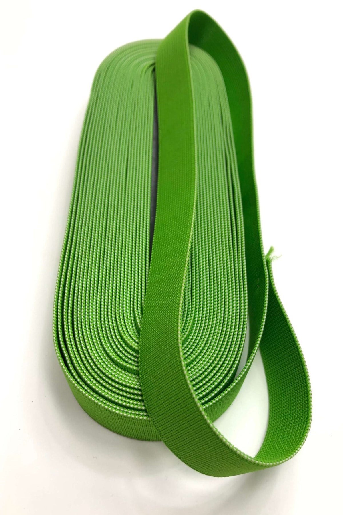 Açık Yeşil Lastik 2 cm (1 mt )