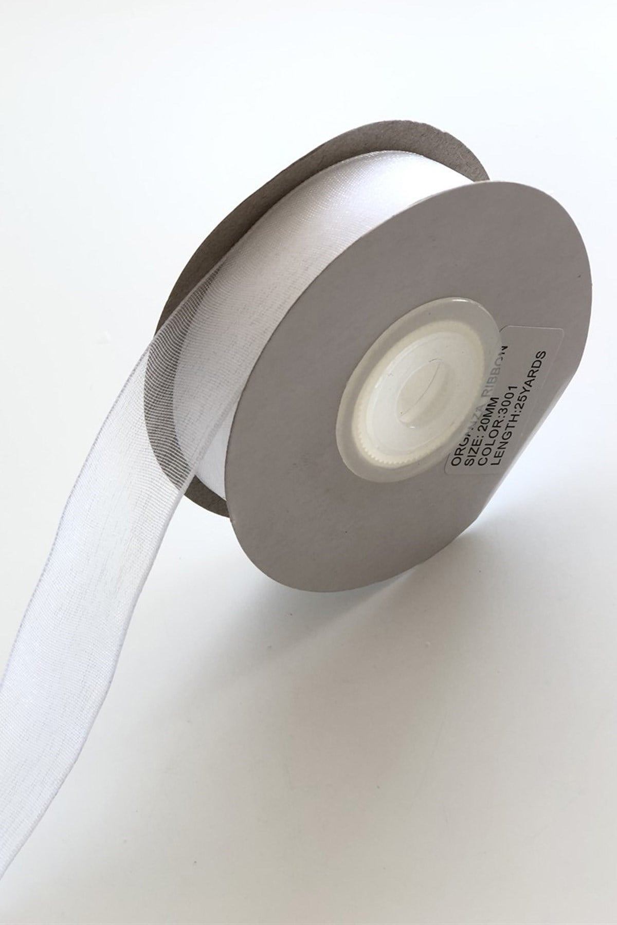 Beyaz Organze Kurdele 2 cm
