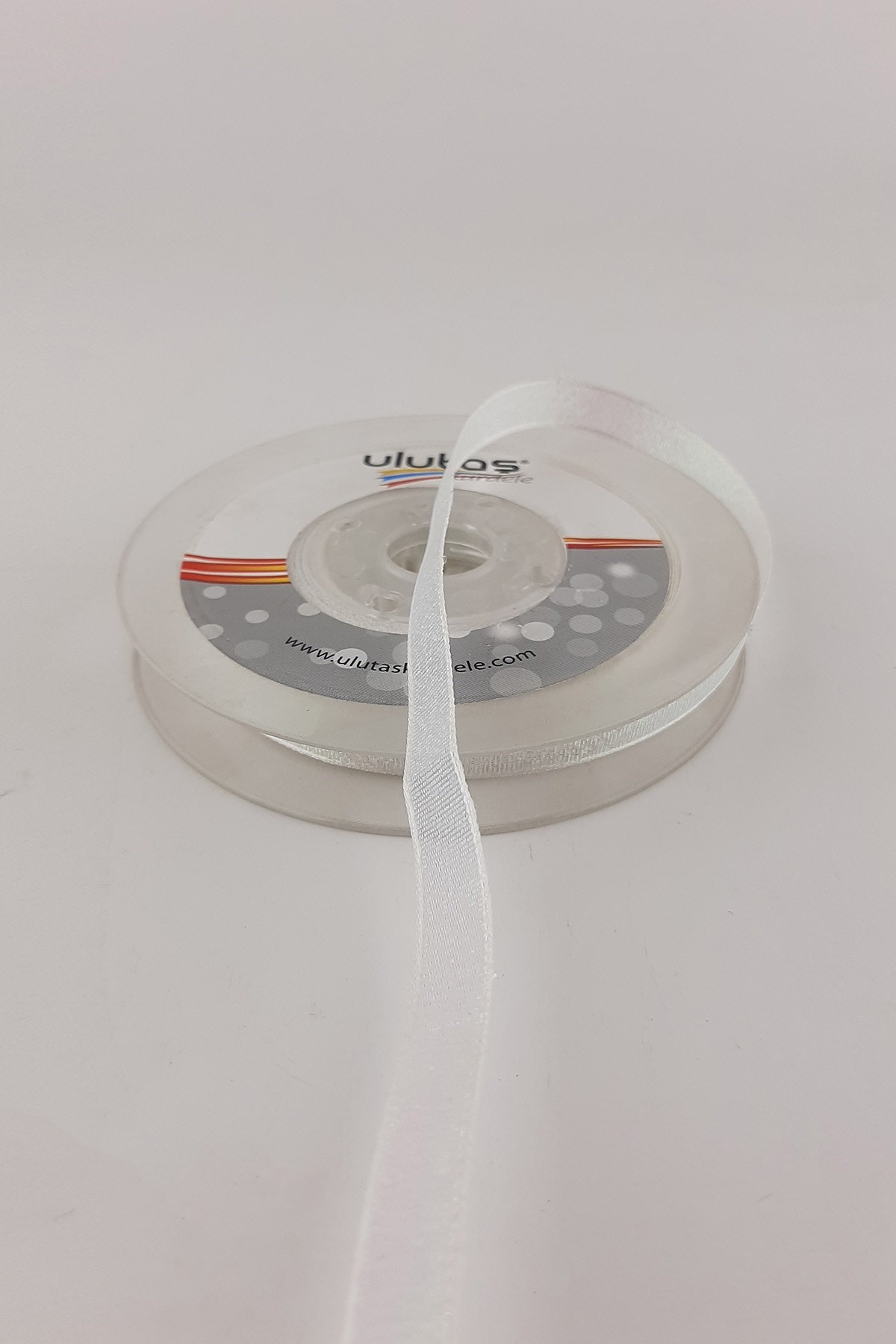 Beyaz Sedef Kurdele 1 Cm 20 mt