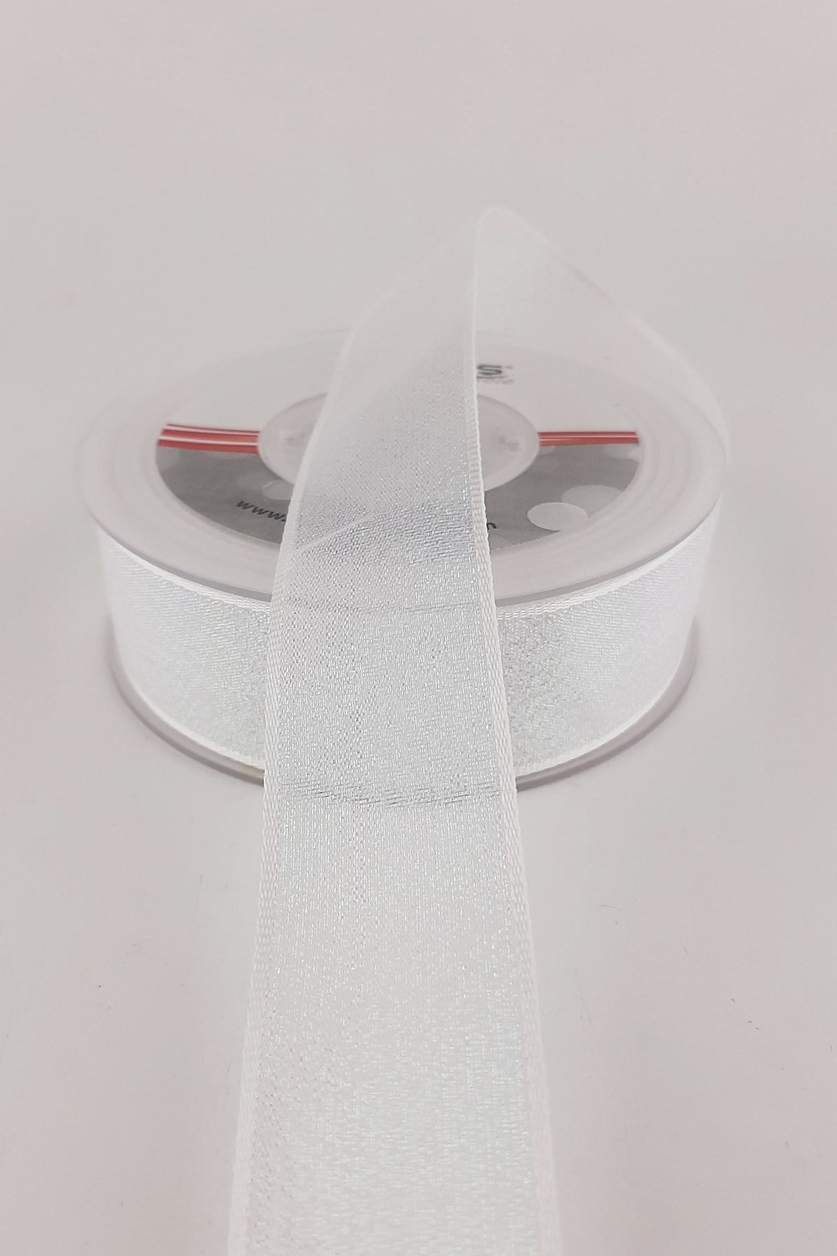 Beyaz Sedef Kurdele 2.5 Cm 20 mt