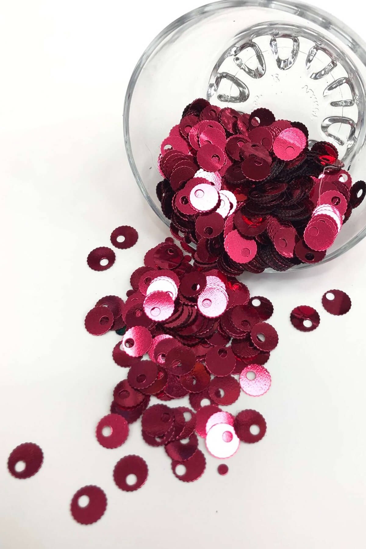 Bordo Patik ve Çanta Pulu 10 mm