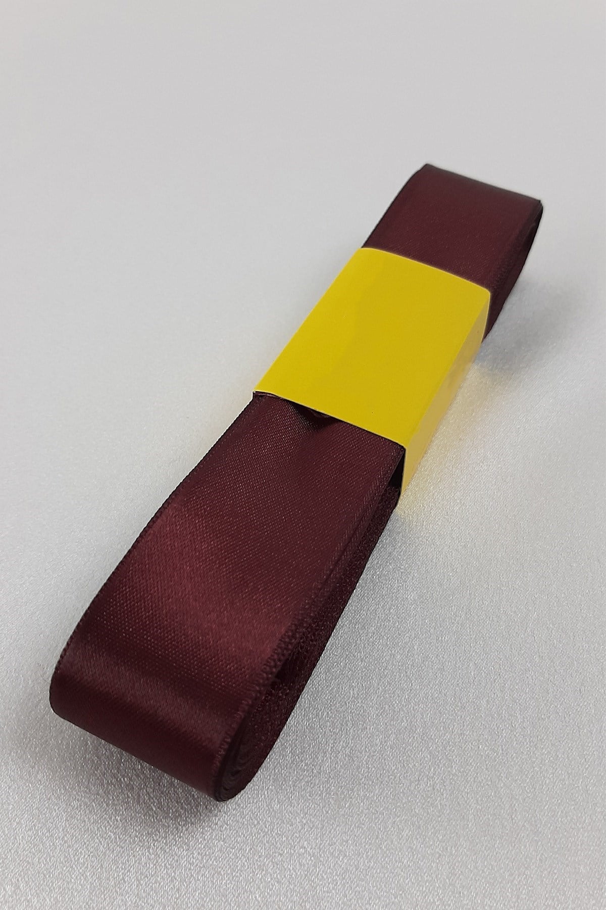 Bordo Renk Saten Kurdele 3 Cm