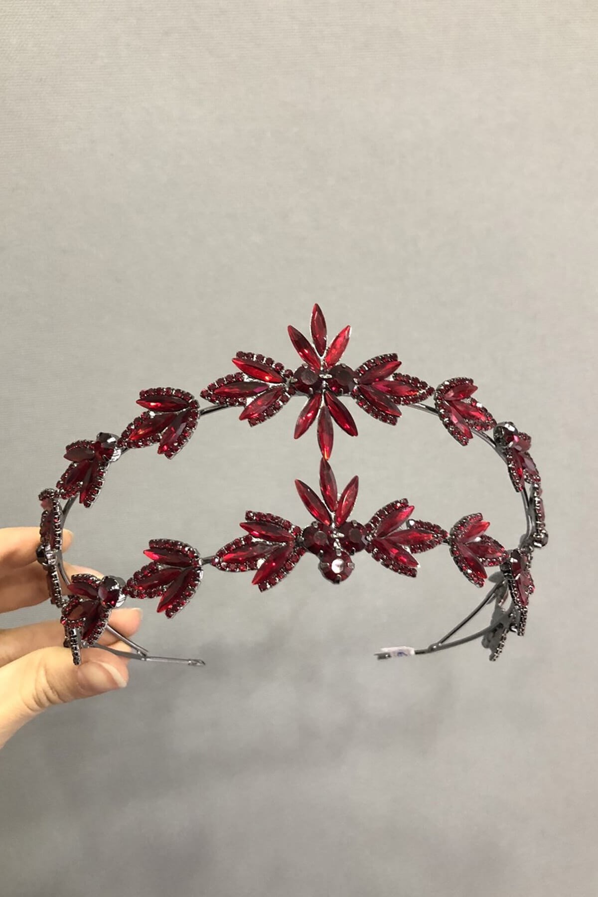 Bordo Saç Aksesuarı