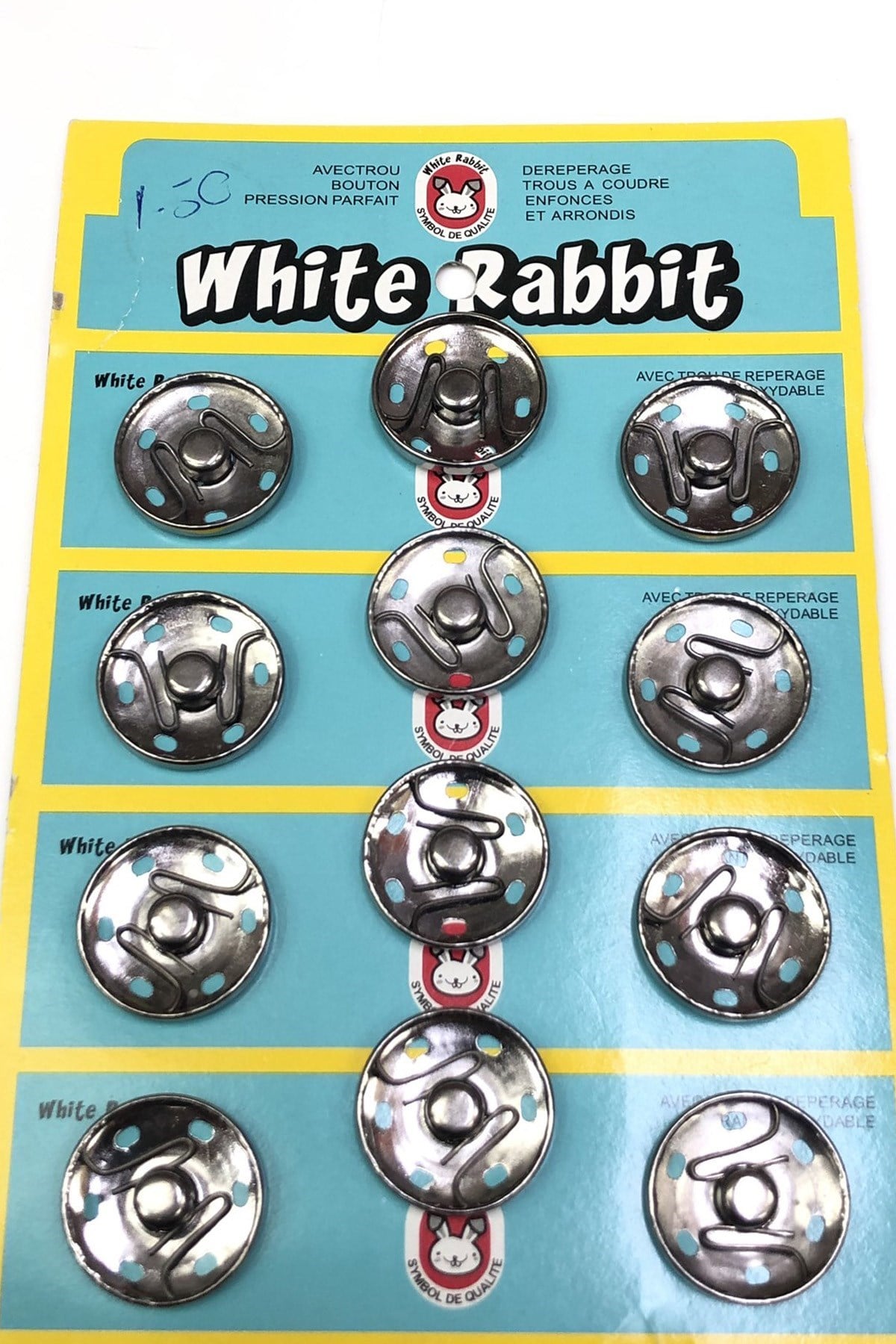 Füme Metal Çıtçıt  2 cm (1 adet )