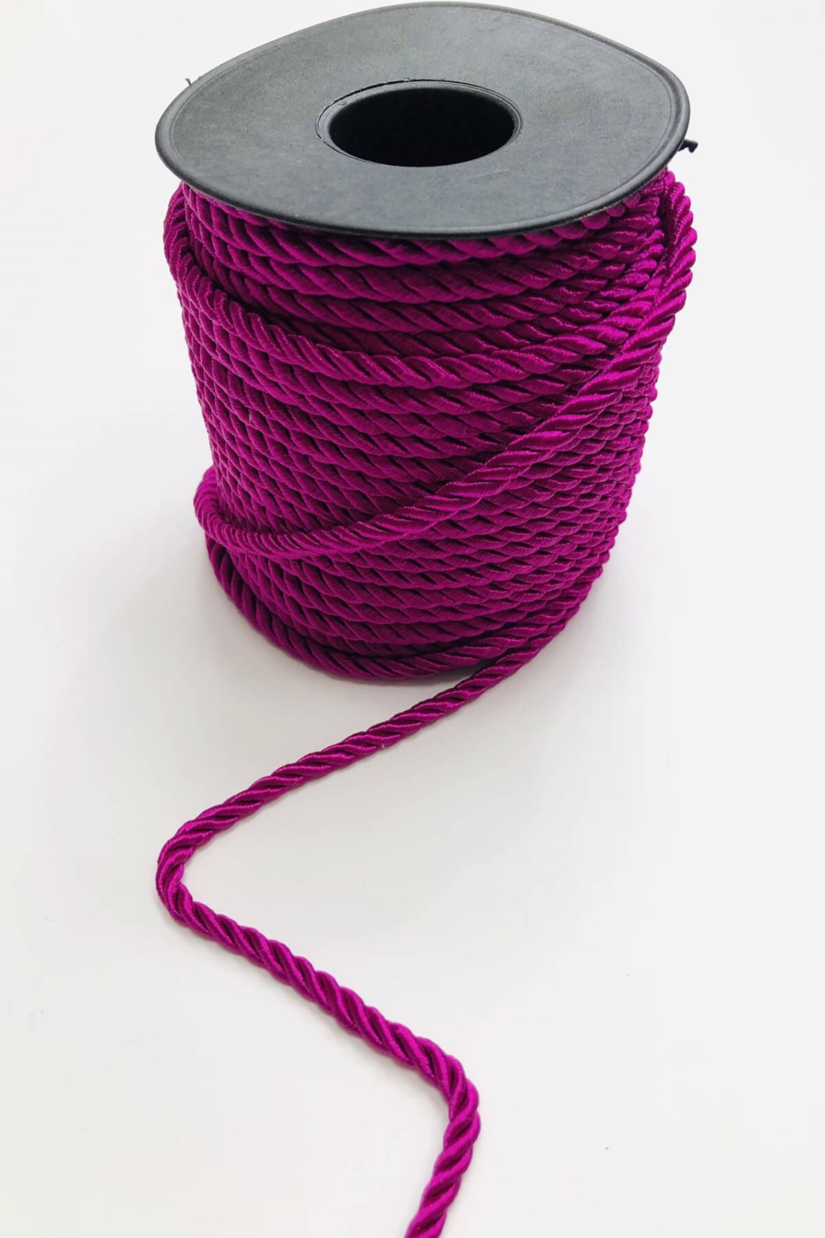 Fuşya Kordon İp 6 mm 1 mt