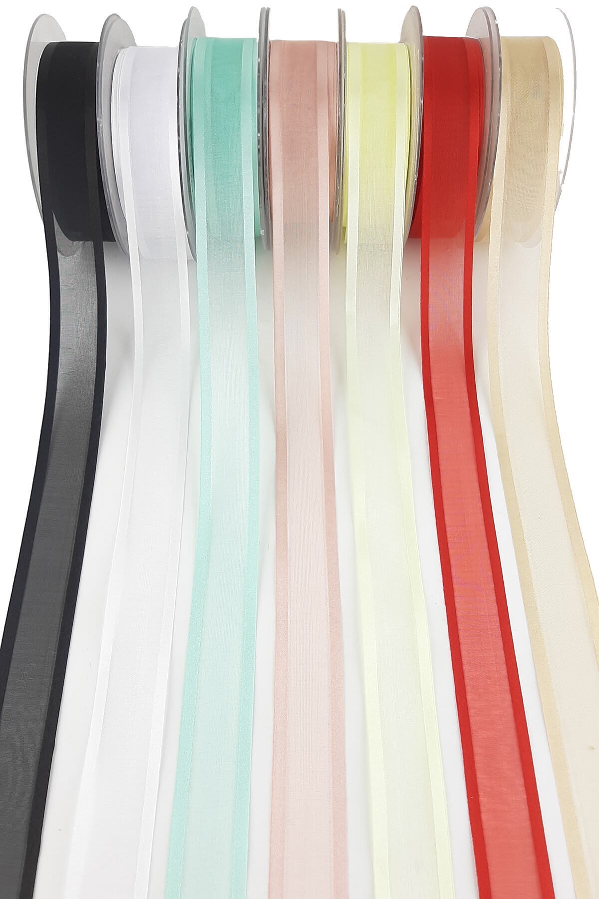 Geniş Organzeli Saten Kurdele 20 mt 2,5 cm