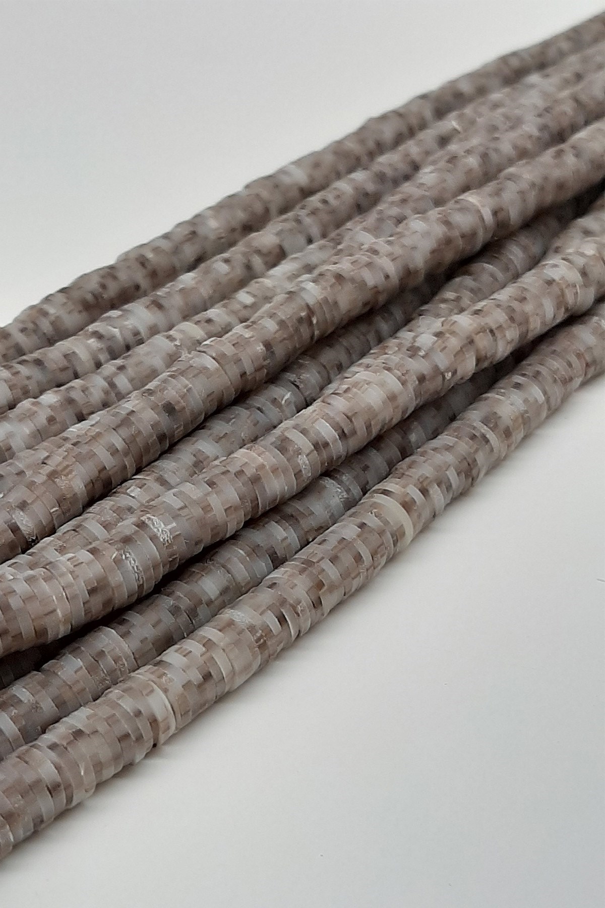 Kahve Fimo Hamur Boncuk 6Mm