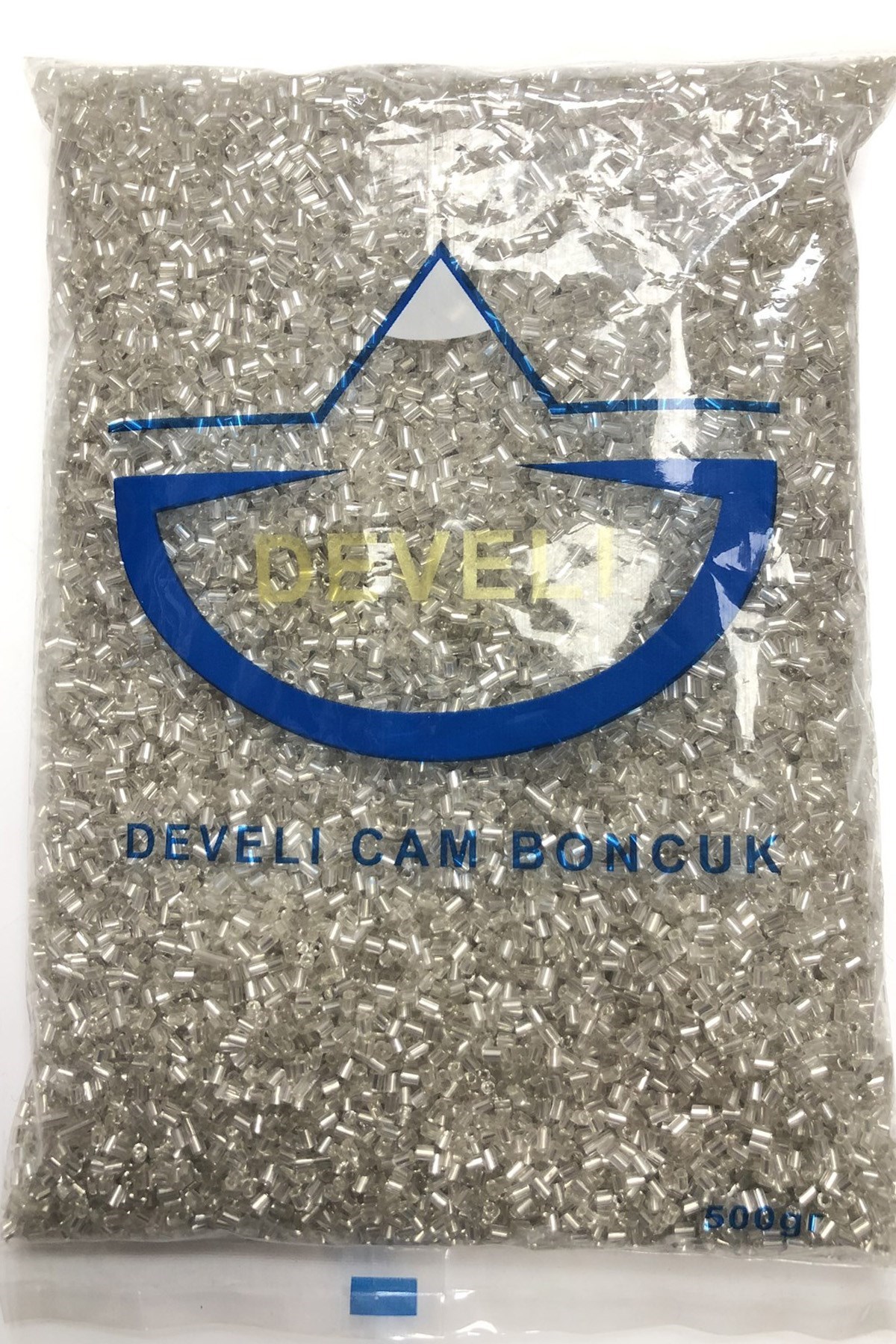Kesme Gümüş Rengi Boncuk 2,5 mm 500 gr