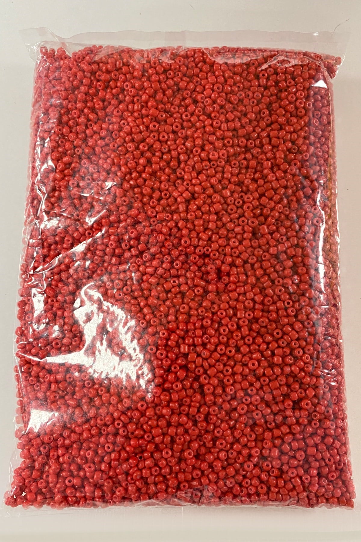 Kırmızı Kum Boncuk 3 mm 500 gr