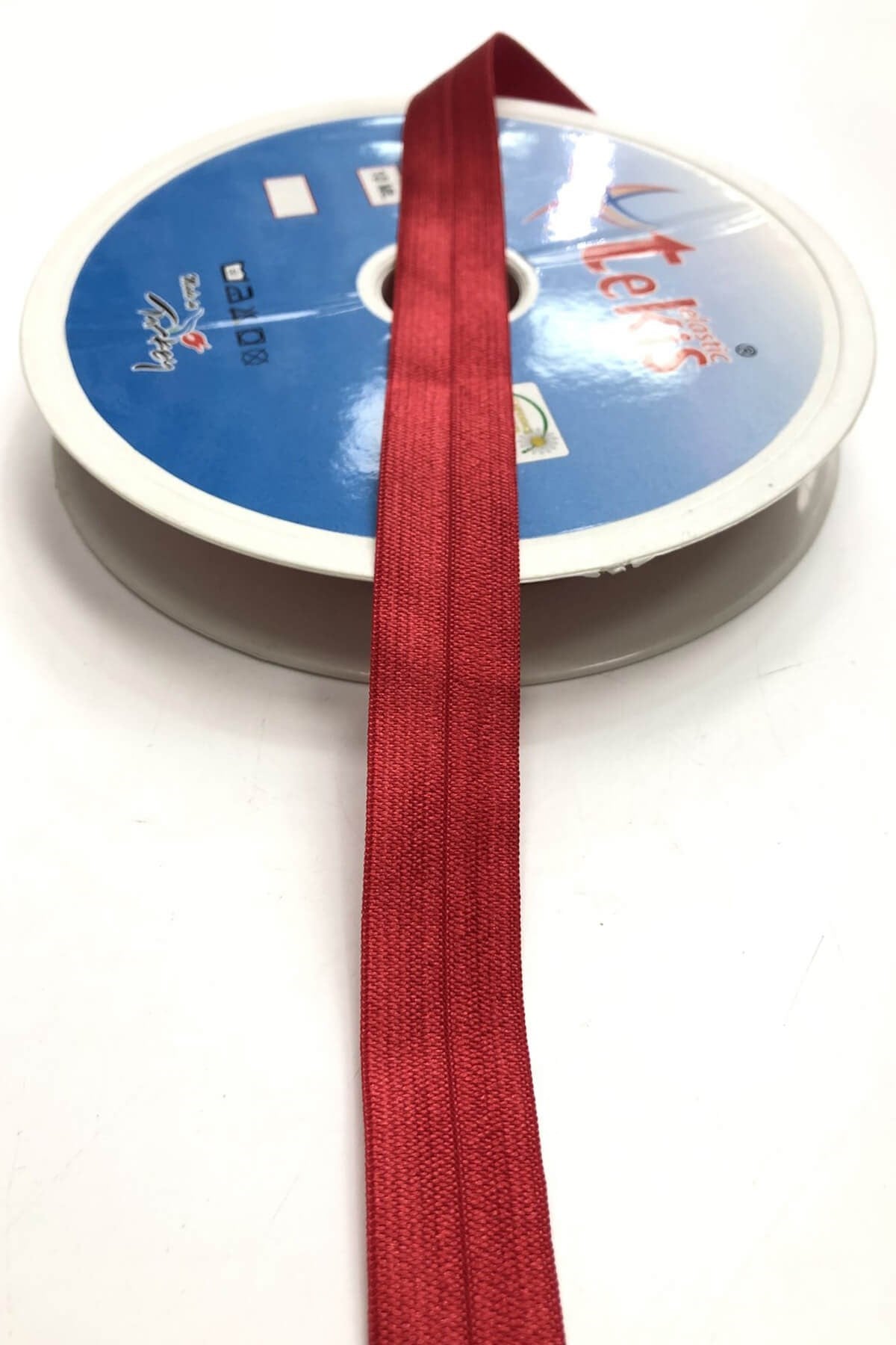 Kırmızı Lastikli Saç Bandı 1,5 cm