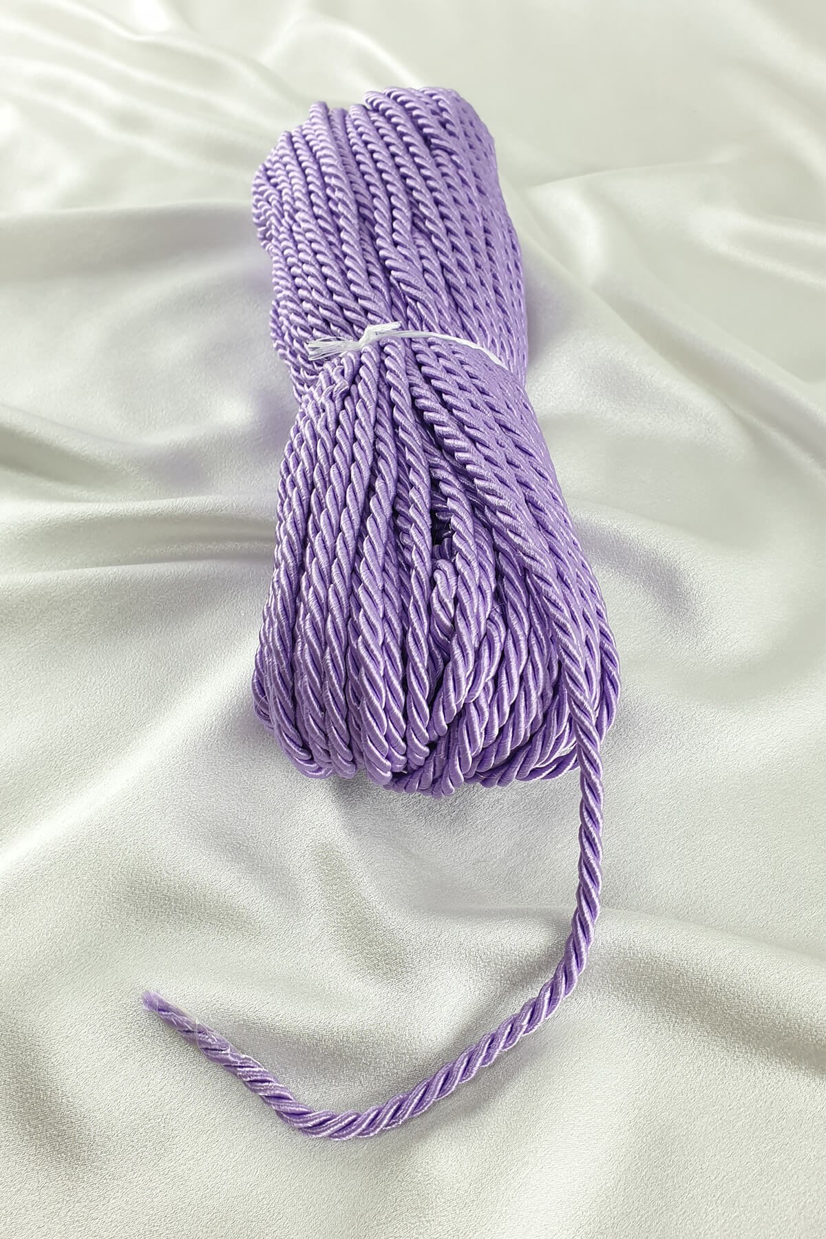 Koyu Lila Kordon İp 8 mm