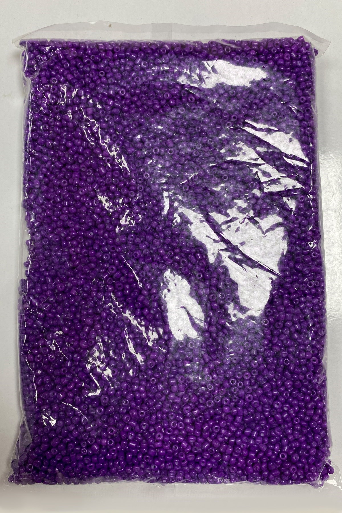 Koyu Mor Kum Boncuk 3 mm 500 gr