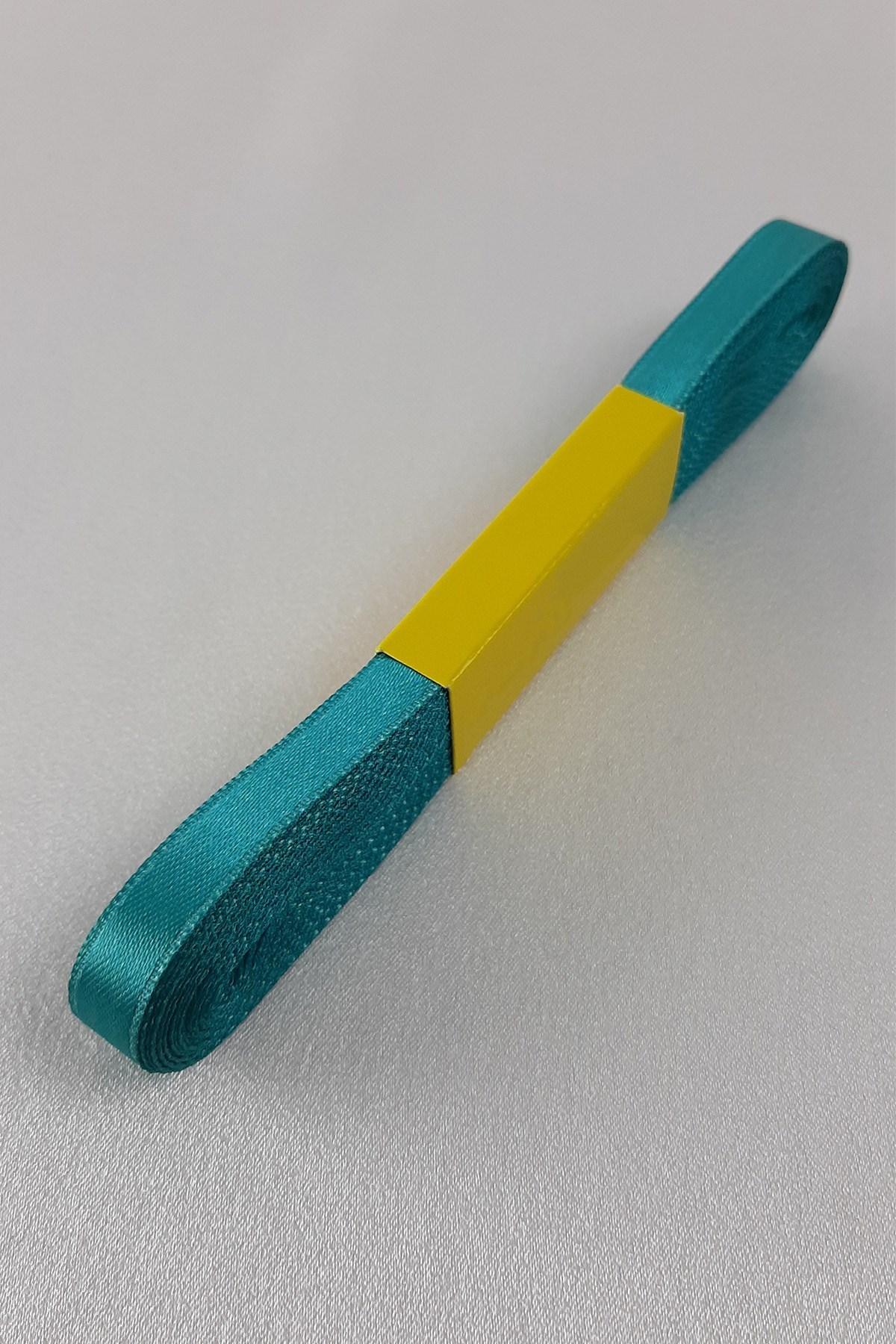 Koyu Turkuaz Saten Kurdele 1cm