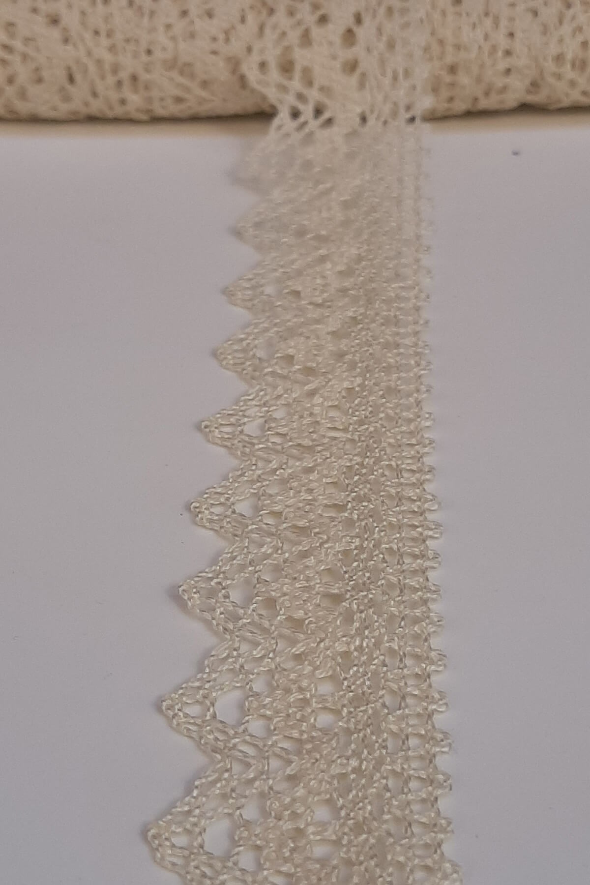 Krem Kopanaki Koton Dantel 2,5cm