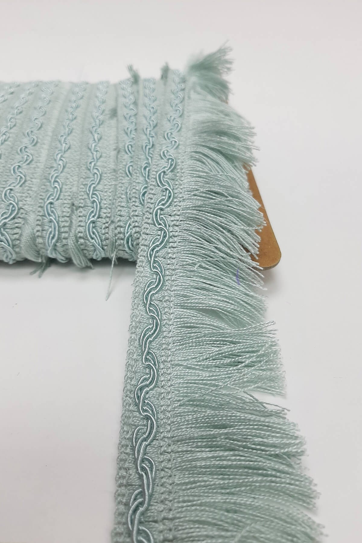 Mint Yeşili İp Püskül Saçak Şerit 5 cm
