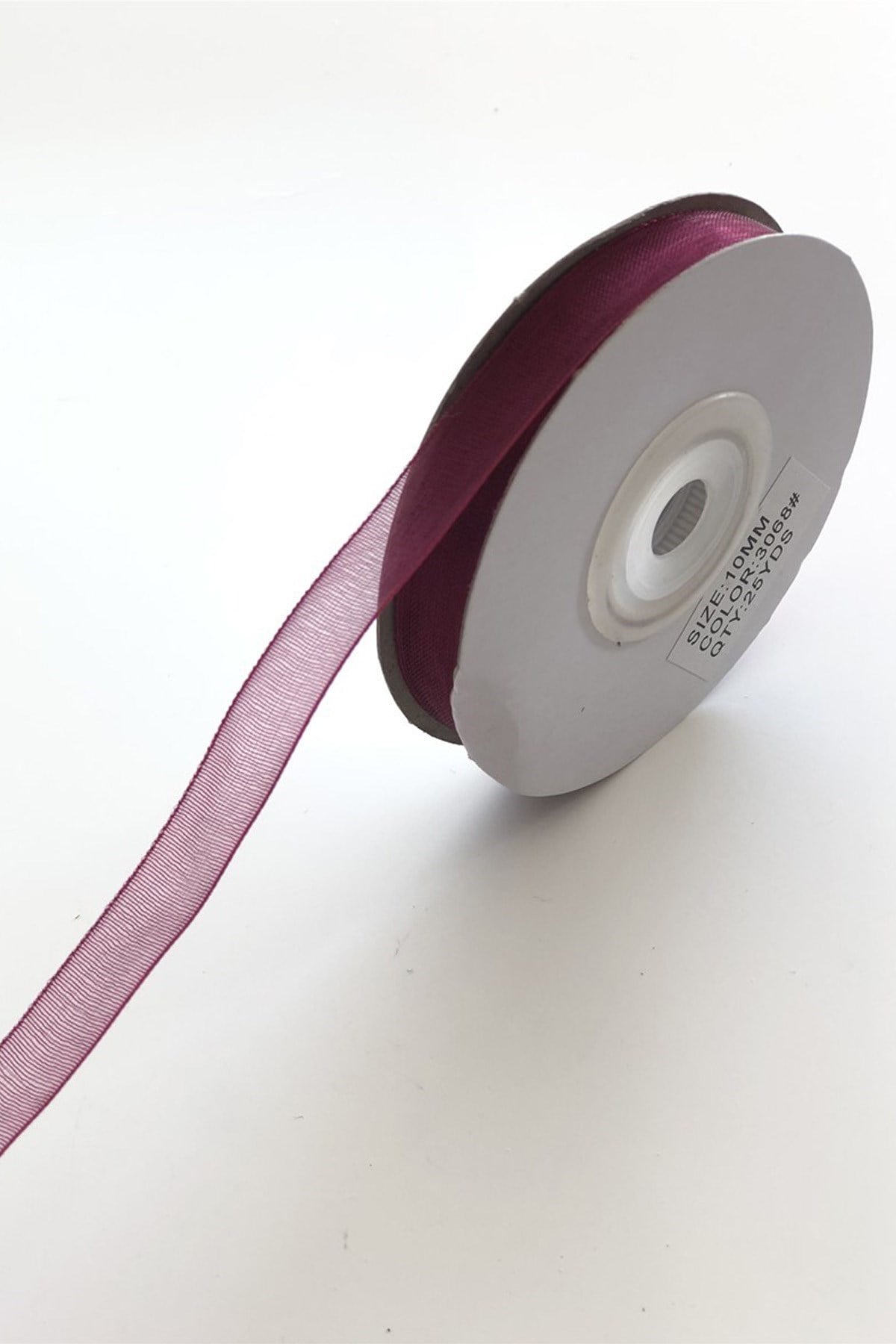 Mürdüm Organze Kurdele 1 cm