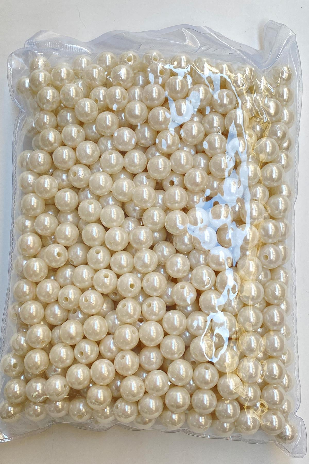 Orta Boy İnci Boncuk 12 mm 500 Gr