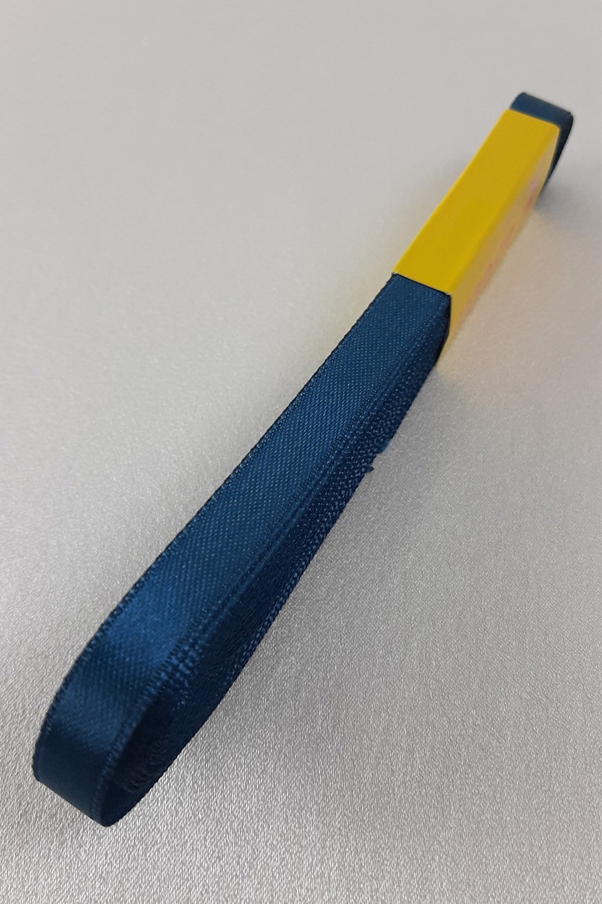 Petrol Rengi Saten Kurdele 1cm