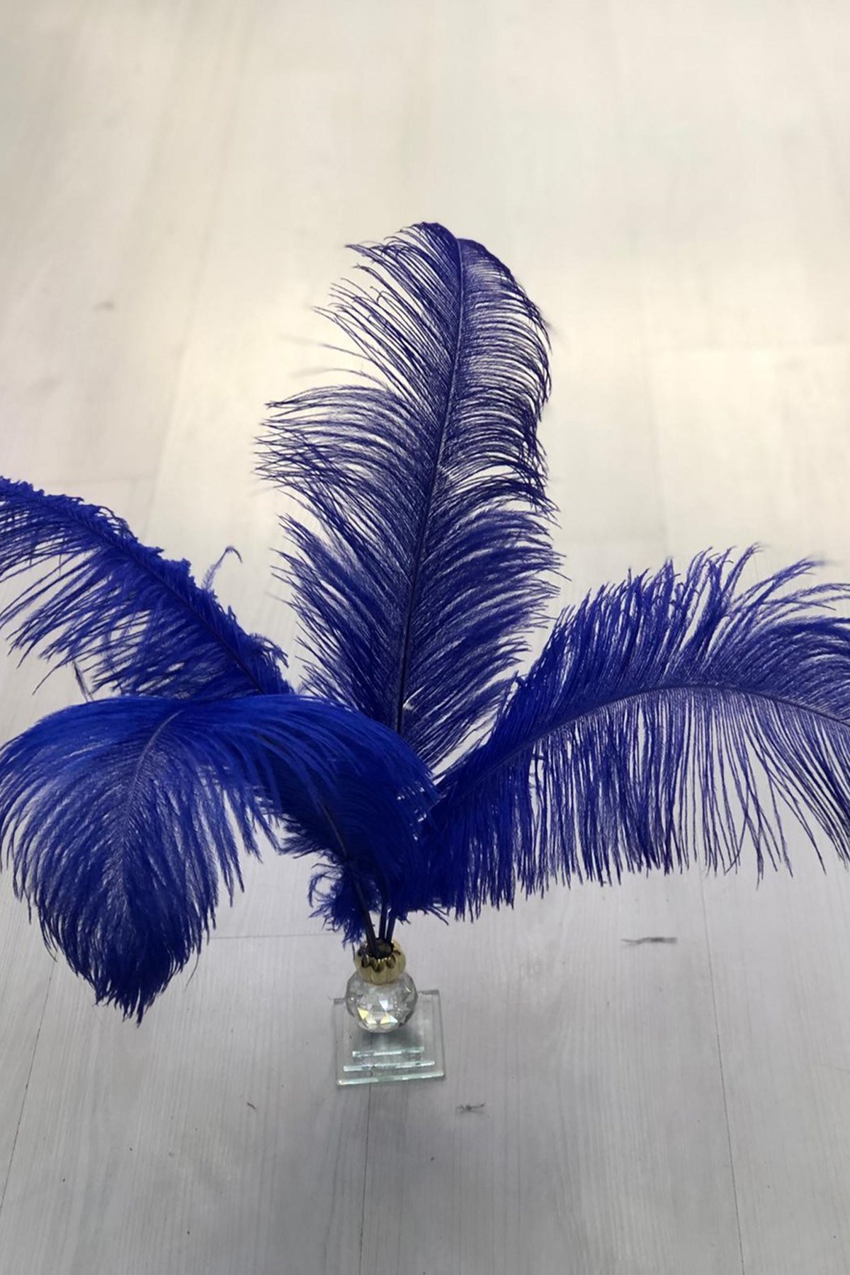 Saks Deve Kuşu Tüyü 45-50 cm 1 adet
