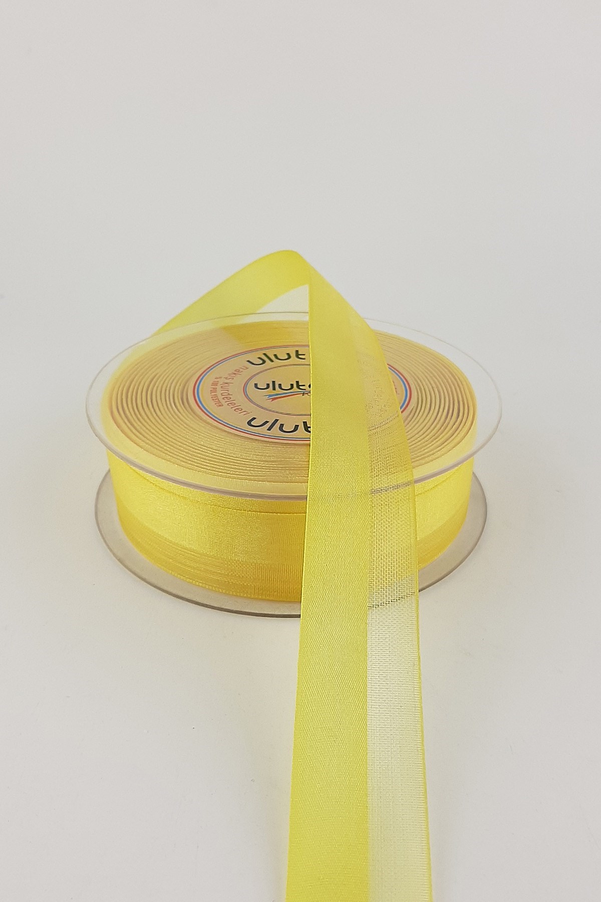 Sarı Su Yolu Kurdelesi 2,5 cm