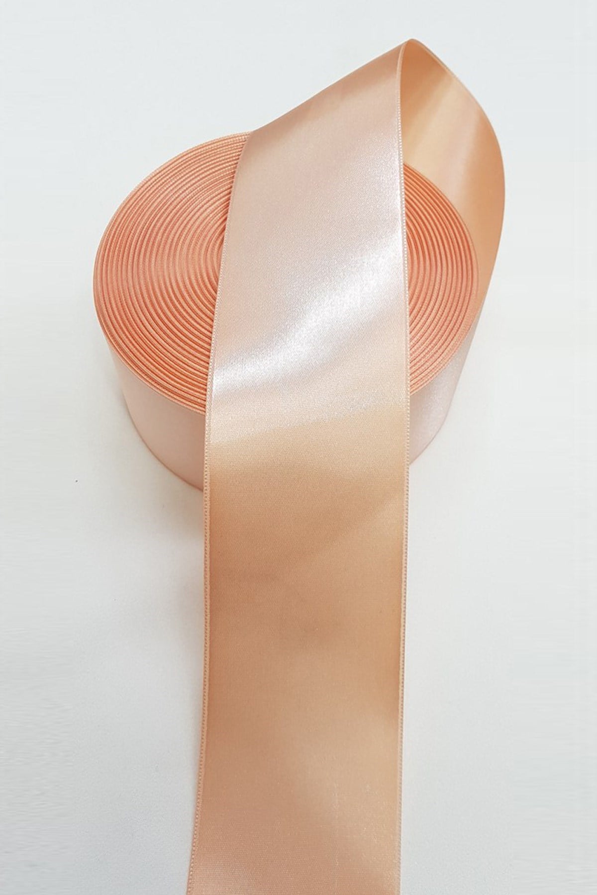 Somon Rengi Saten Kurdele 6Cm