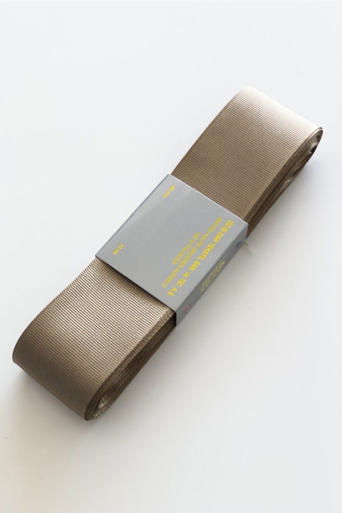 Vizon Renk Grogren Kurdele 4 cm 10 mt