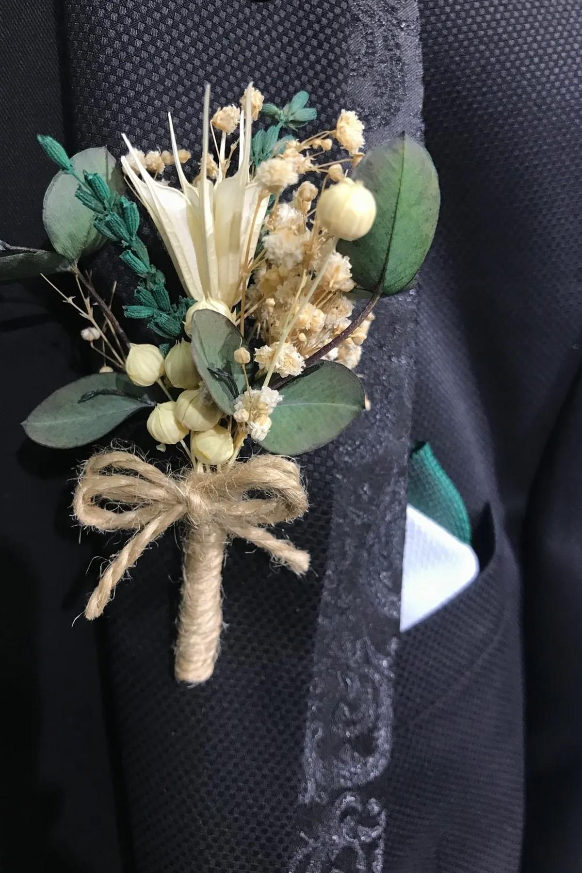 Yaka Çiçeği - Damat Çiçeği - Sağdıç Çiçeği 1 Adet