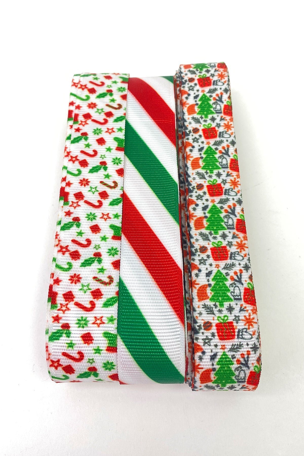 Yılbaşı Baskılı 3'lü Yılbaşı Kurdele 