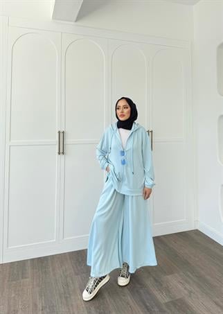 TAKM-1751H&R ButikLoda Oysh Takım Bebe Mavisi