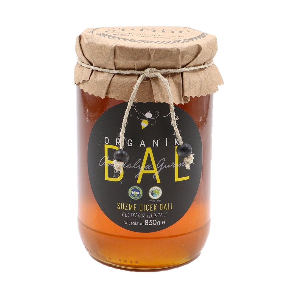 ANADOLYA GURME ORGANİK SÜZME ÇİÇEK BALI 850 GR