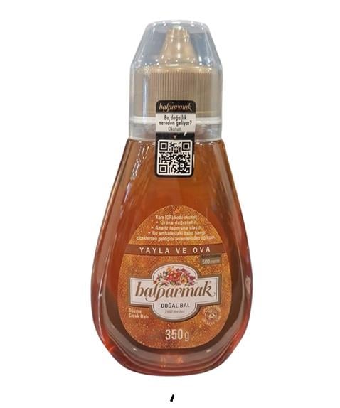 BALPARMAK YAYLA VE OVA SÜZME ÇİÇEK BALI 350 GR