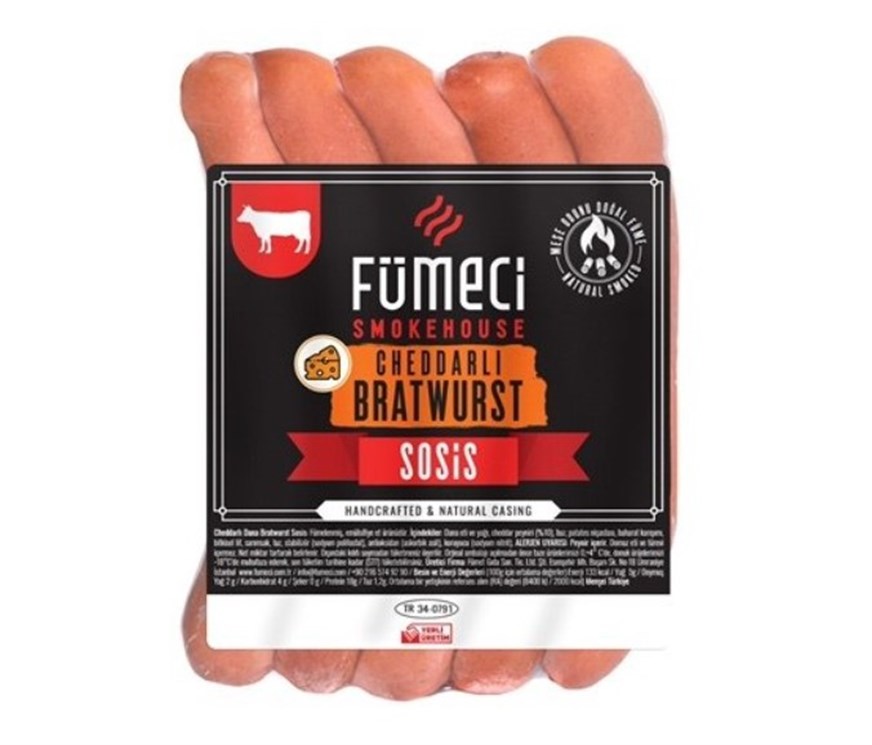 BRATWURST CHEDDARLI SOSİS FÜMECİ