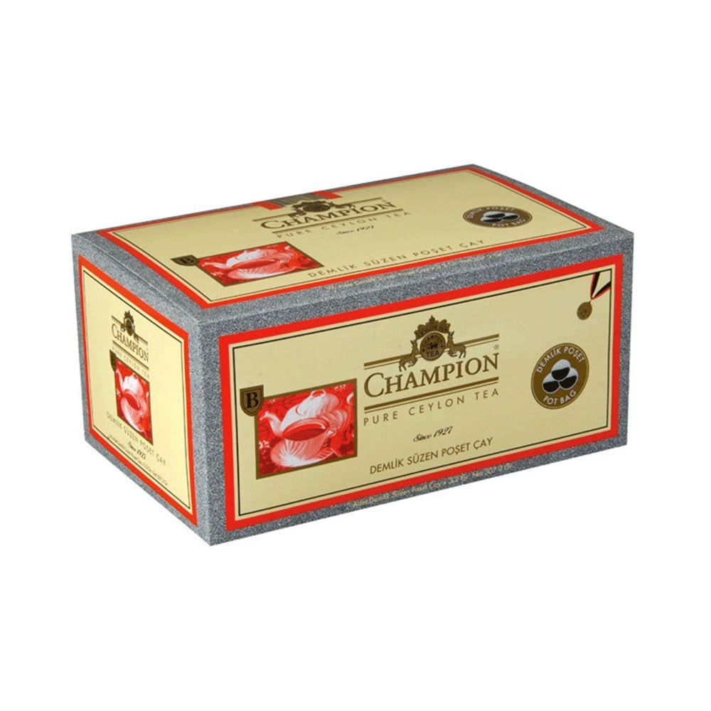 CHAMPION 100'LÜ DEMLİK POŞET ÇAY