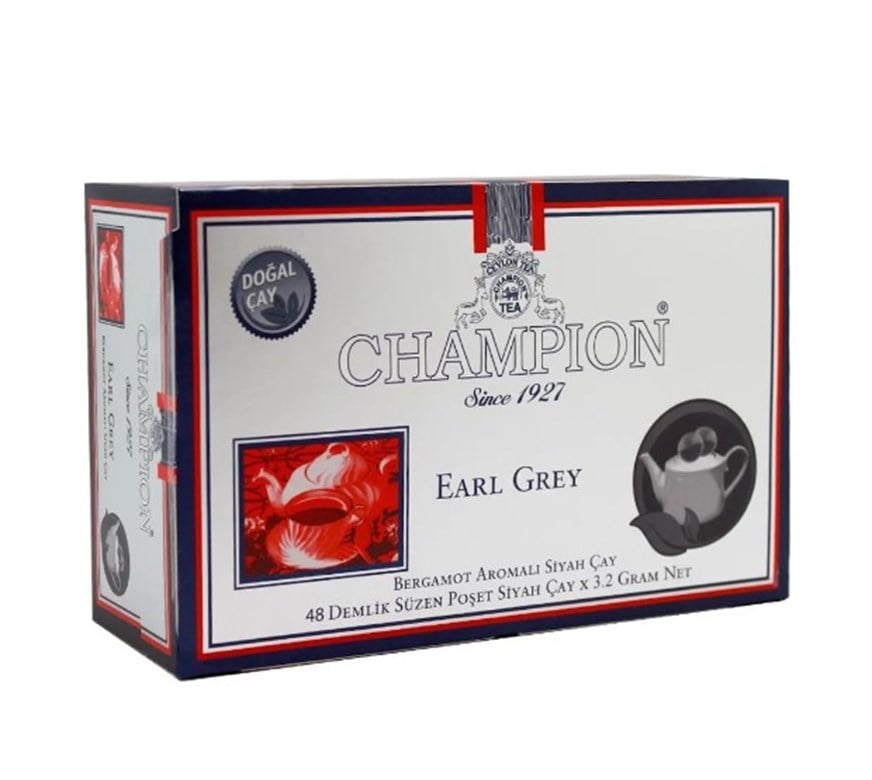 CHAMPION 48'Lİ DEMLİK POŞET EARL GREY