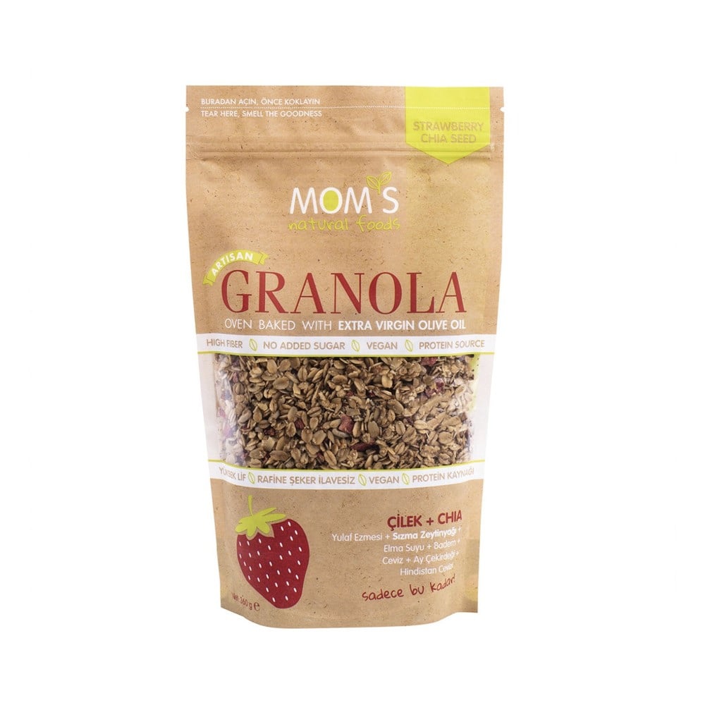 GRANOLA ÇİLEK+CHİA 360G