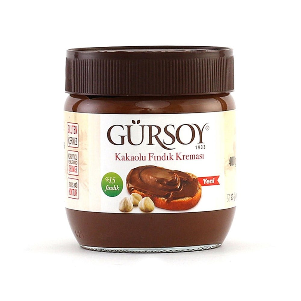GÜRSOY KAKAOLU FINDIK KREMASI 400 GR