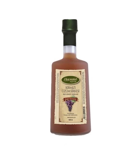 HAVRANO KIRMIZI ÜZÜM SİRKESİ 500 ML