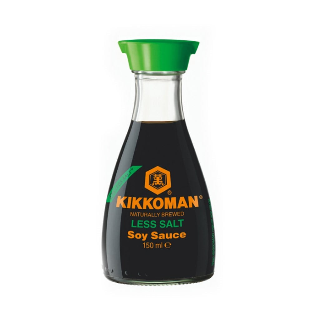 KIKKOMAN SOYA SOSU LESS SALT OVAL