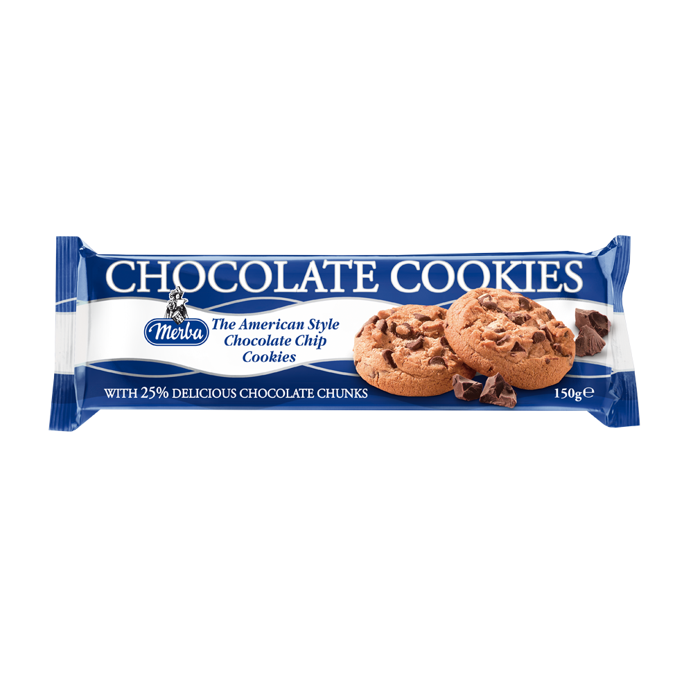 KURABİYE MERBA CHOCOLATE COOKIES 150 GR