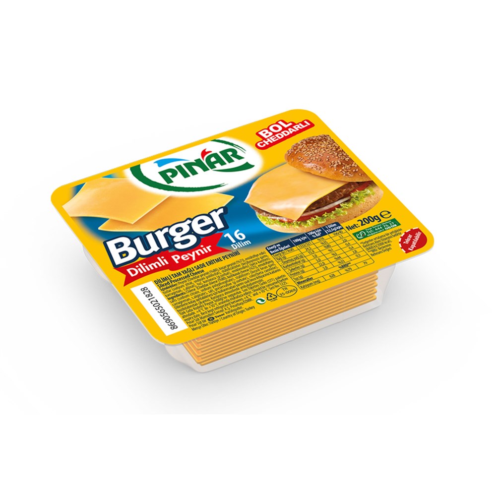 PINAR BURGER DİLİMLİ 200 GR