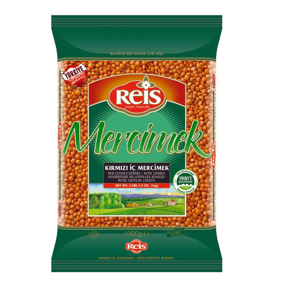 REİS KIRMIZI MERCİMEK 1000G