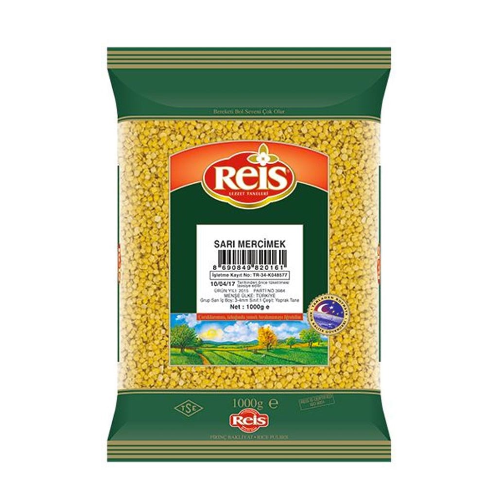 REİS SARI MERCİMEK 1000 GR