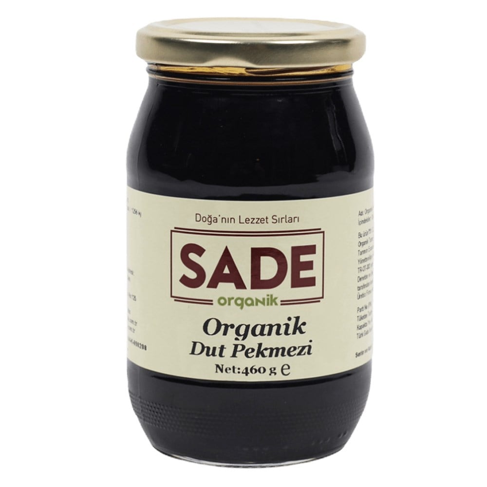 SADE ORGANİK DUT PEKMEZİ 460 GR